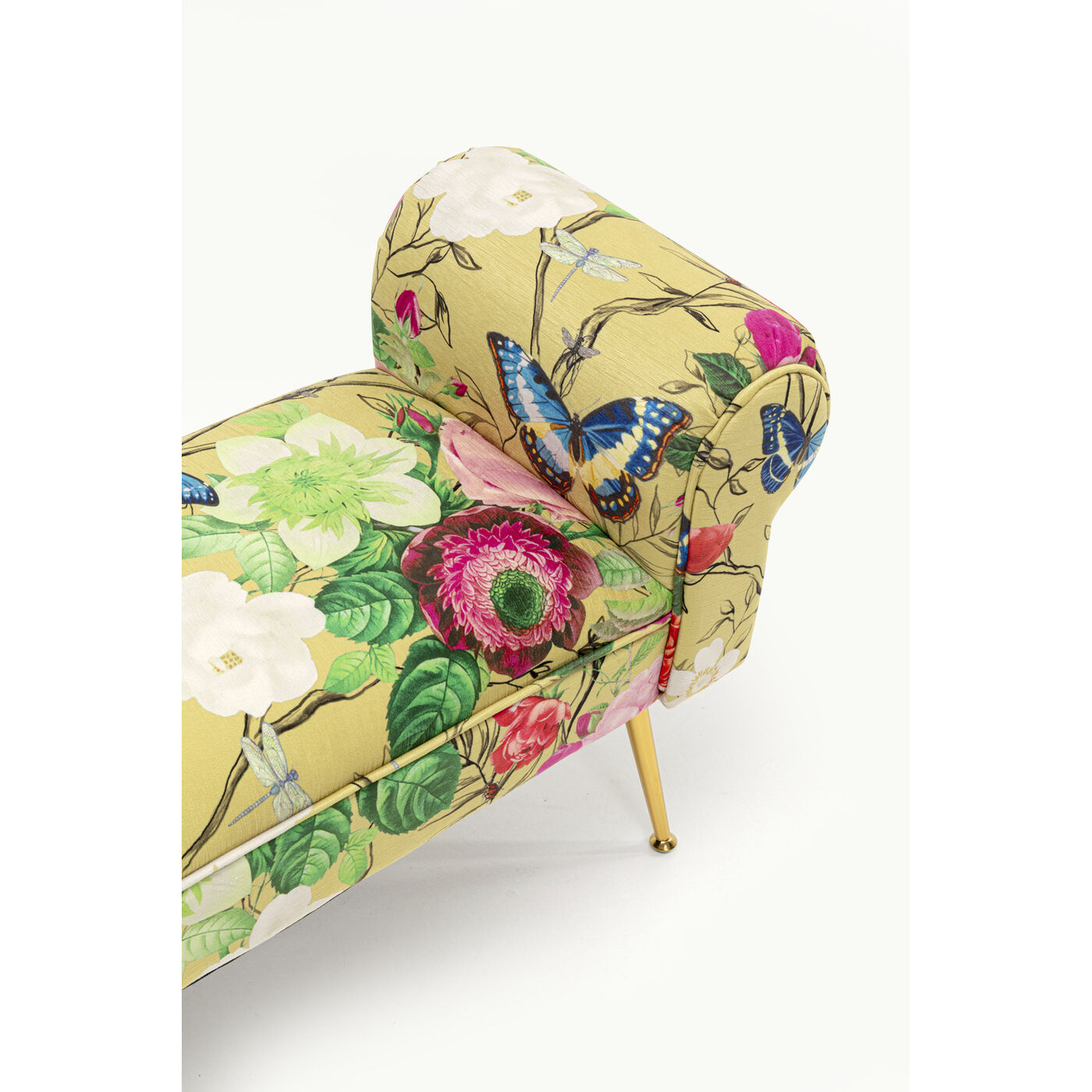 Скамья Wing Flower Fever Yellow 100cm
