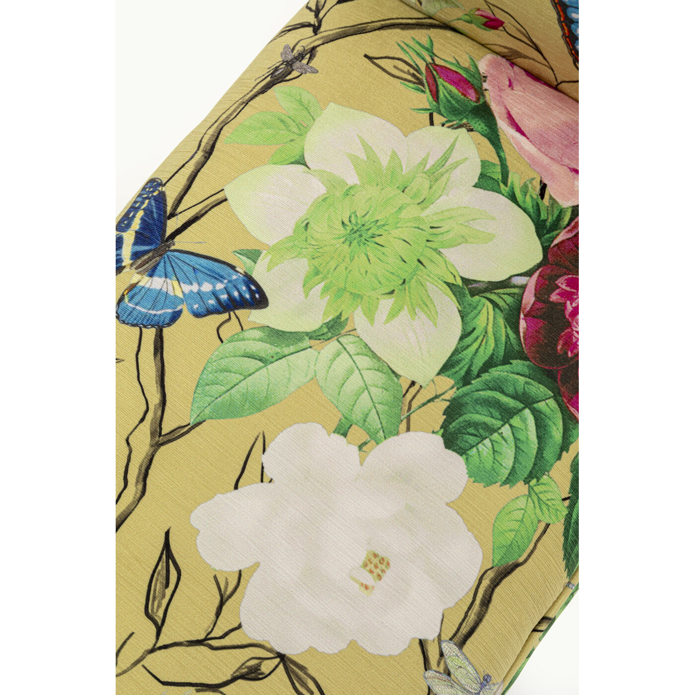 Скамья Wing Flower Fever Yellow 100cm