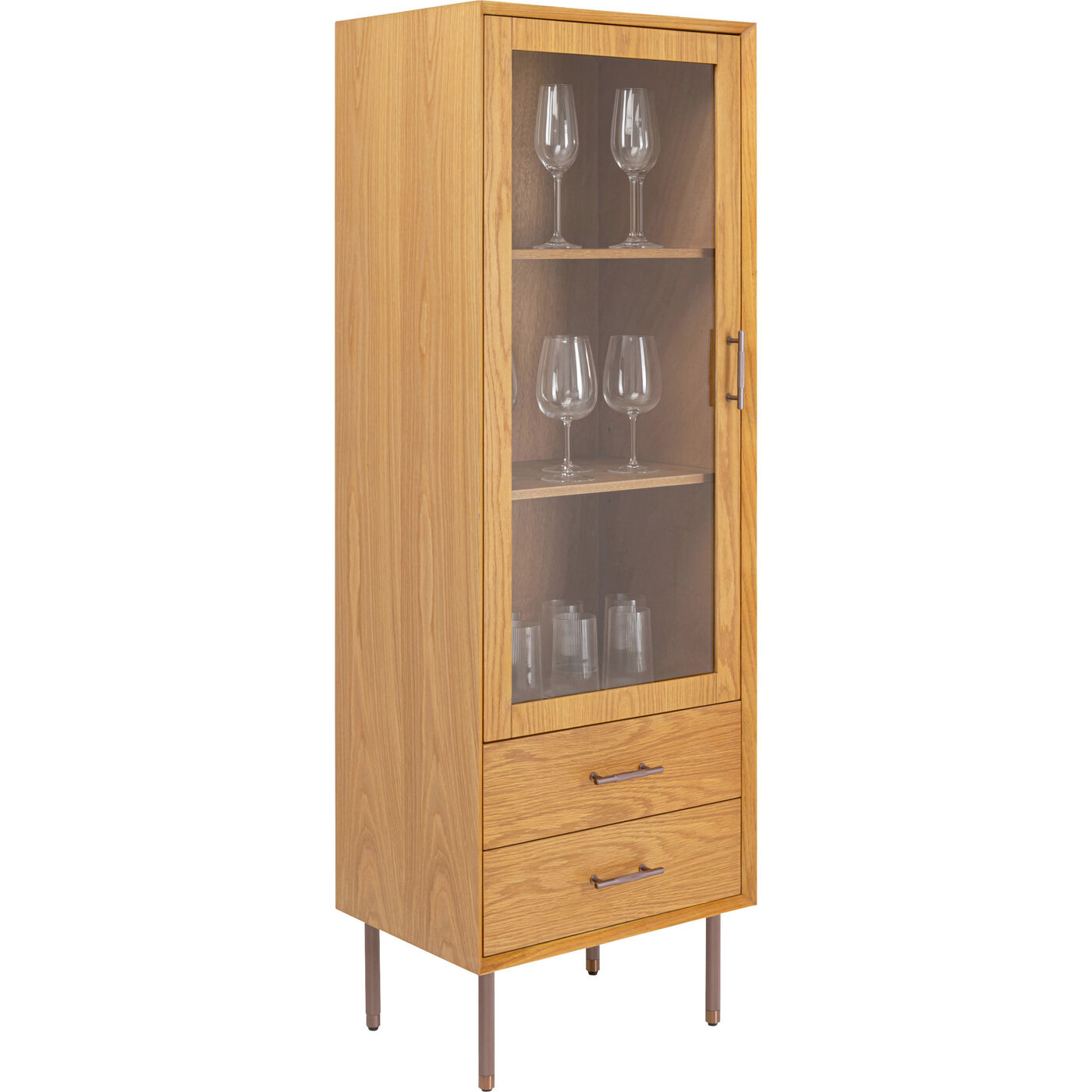 Шкаф-витрина Cabinet Livorno 55x170cm