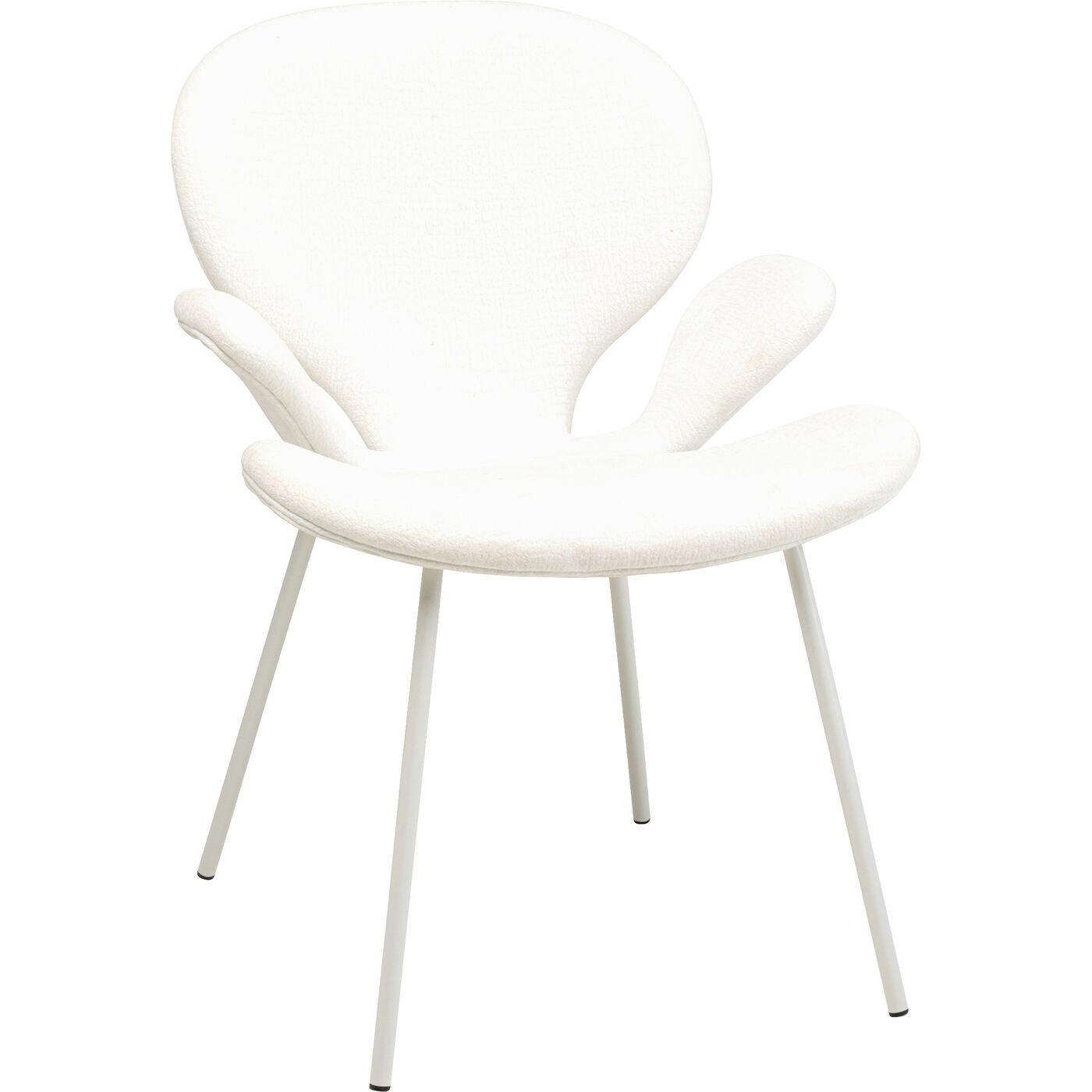 Стул с подлокотниками  KARE x Karim Rashid Soft Petal White Mono