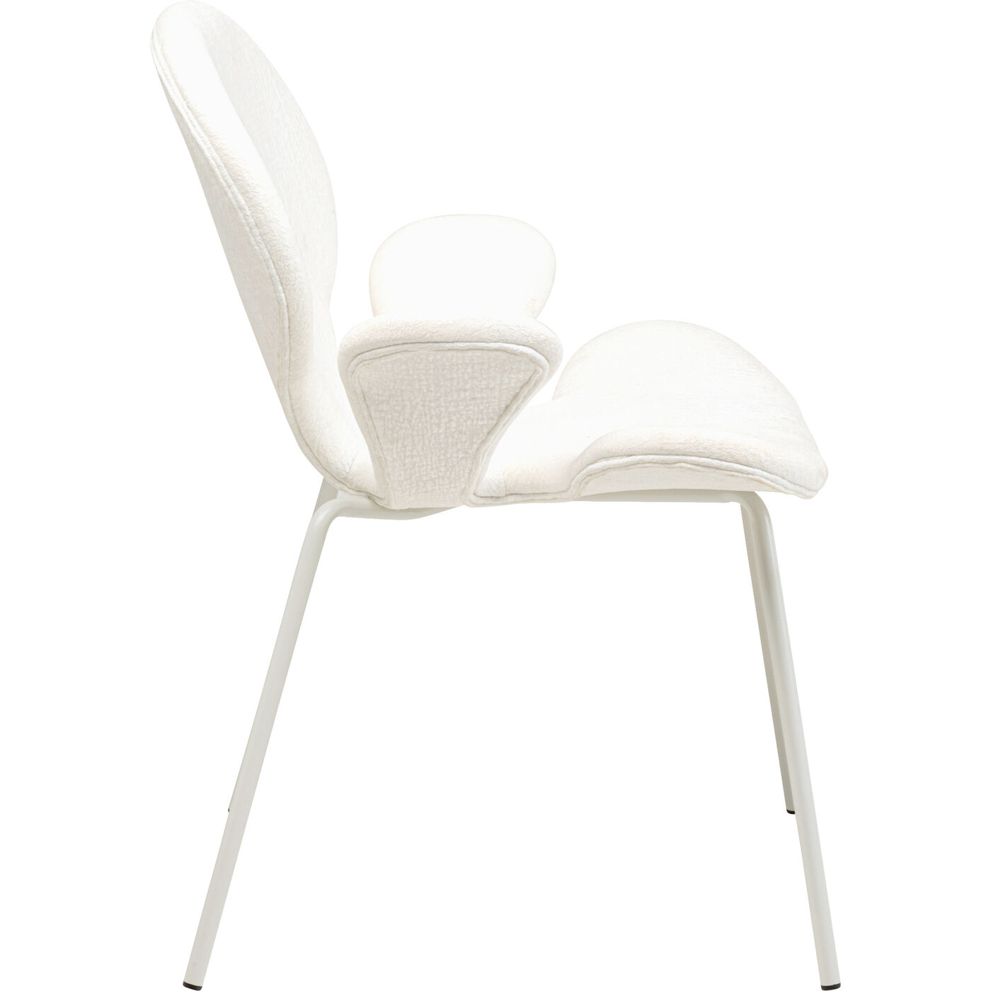 Стул с подлокотниками  KARE x Karim Rashid Soft Petal White Mono
