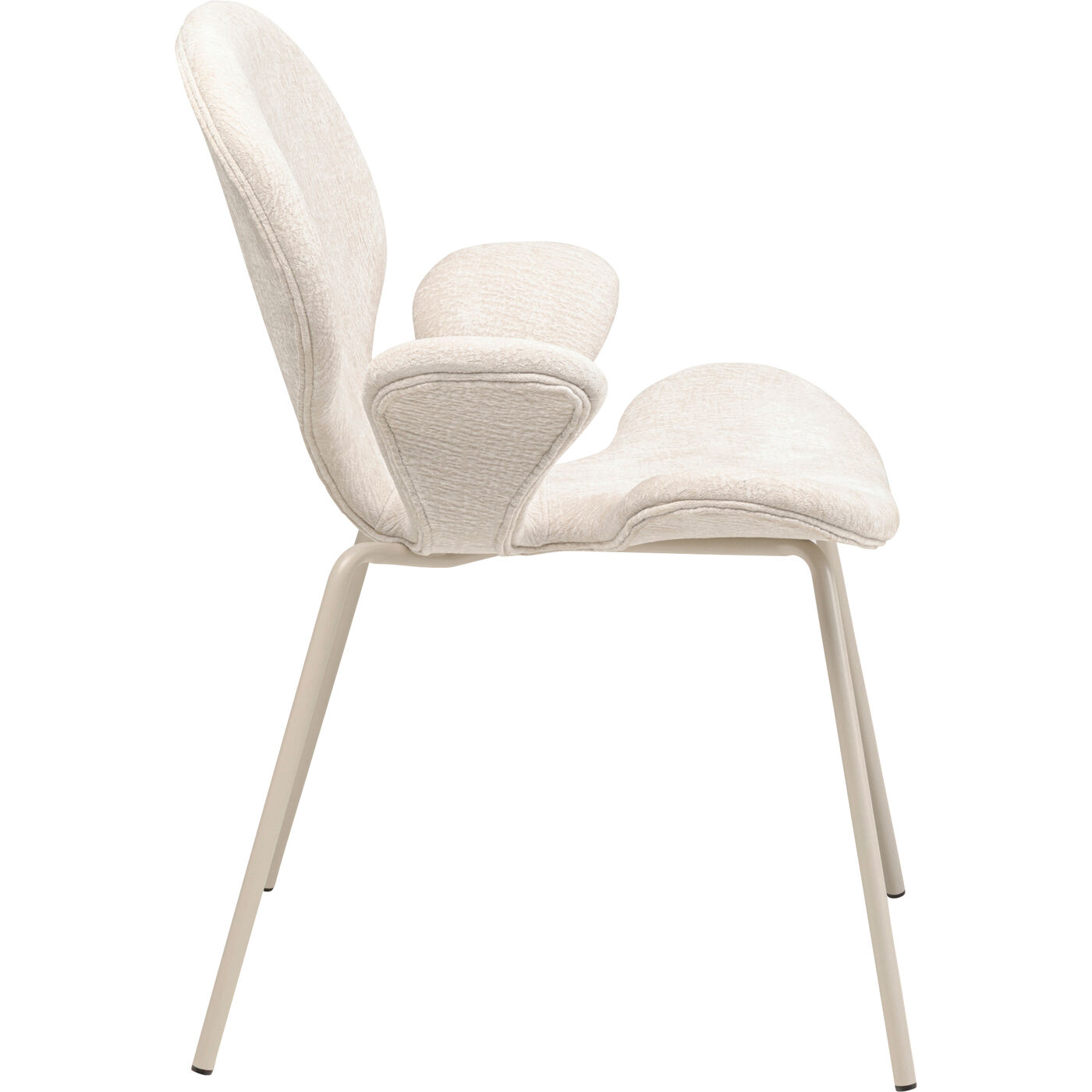 Стул с подлокотниками  KARE x Karim Rashid Soft Petal Nature Mono
