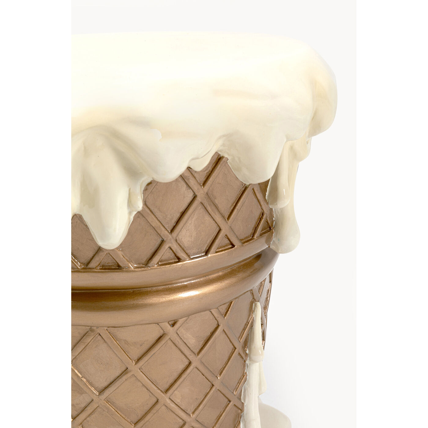 Пуф Ice Cream Vanilla Ø37cm
