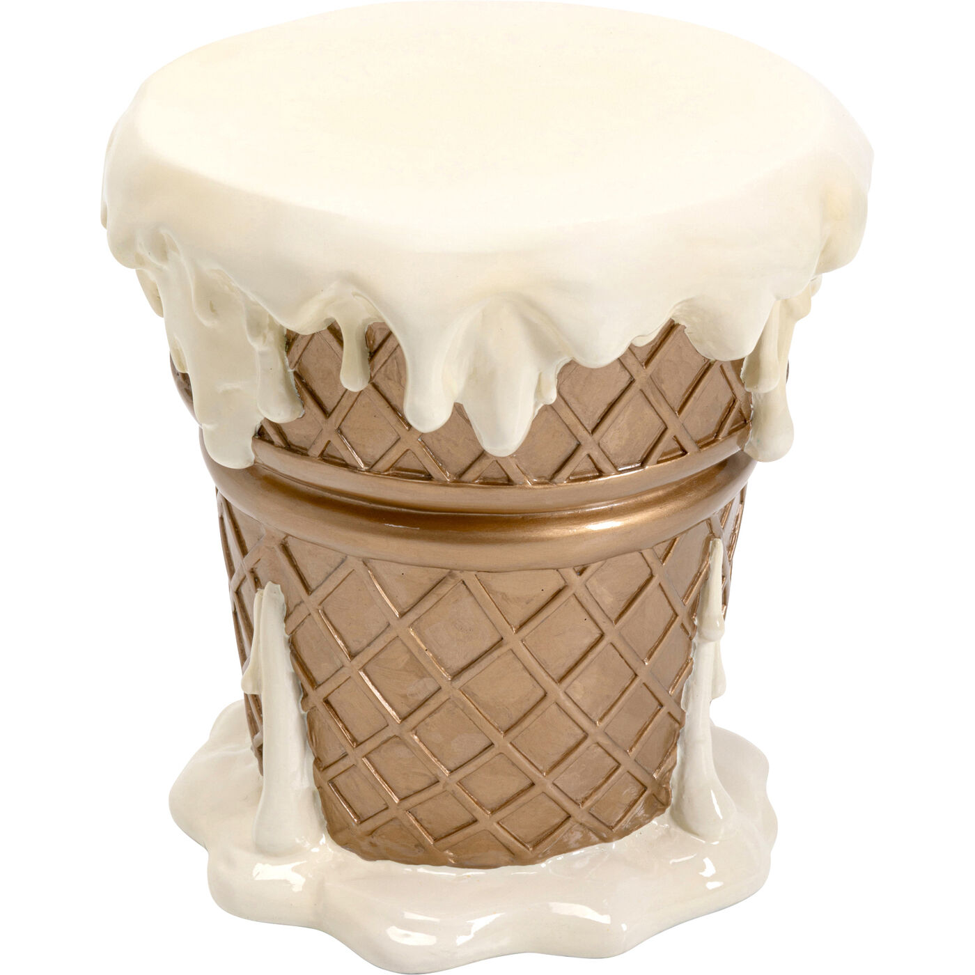 Пуф Ice Cream Vanilla Ø37cm