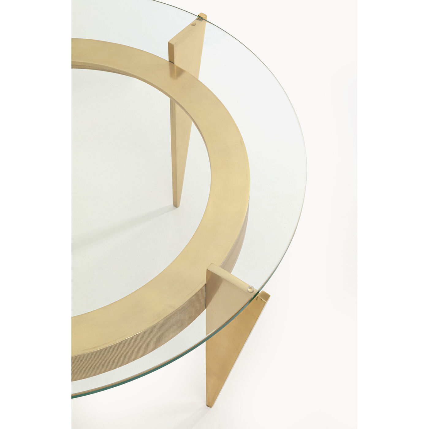 Стол приставной Nino Gold Ø77cm