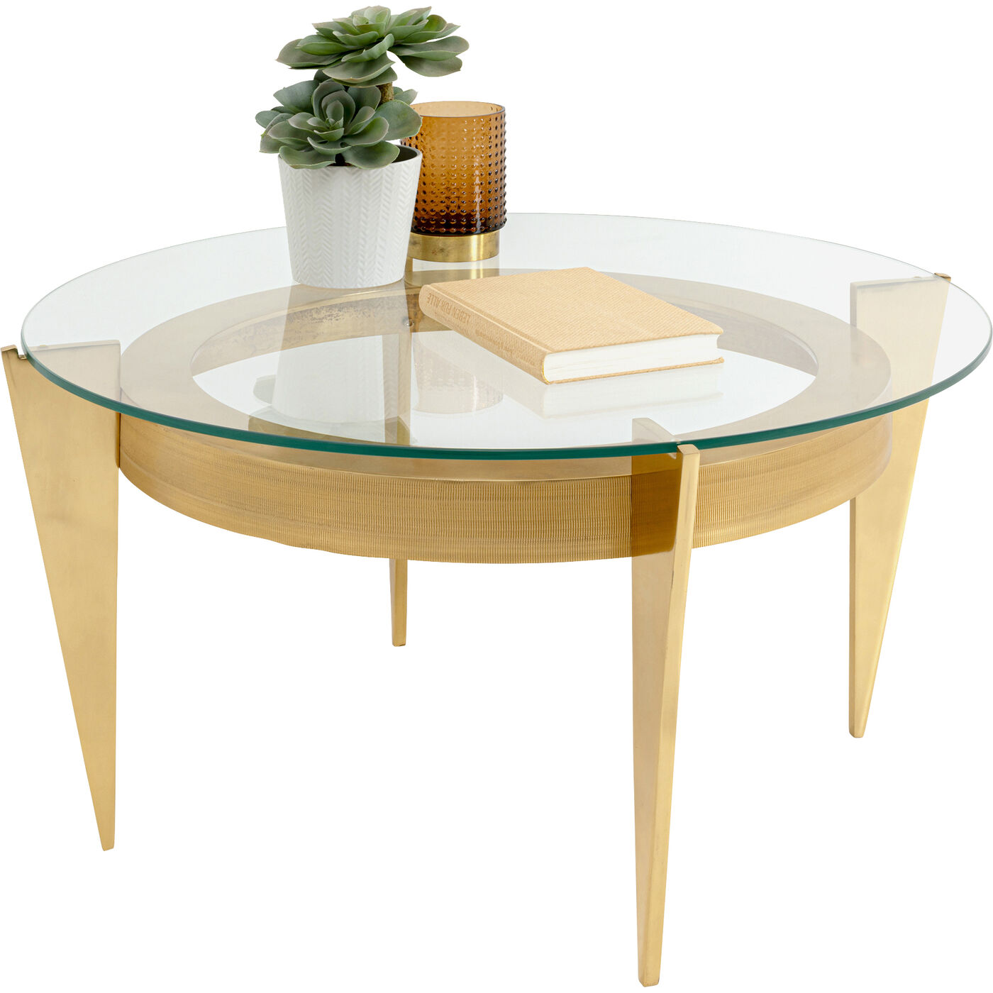 Стол приставной Nino Gold Ø77cm