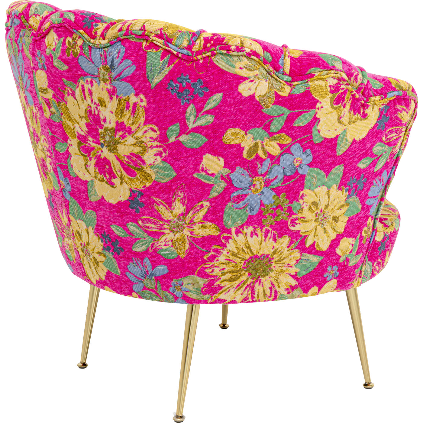 Кресло Water Lily Gold Flower Fever Pink