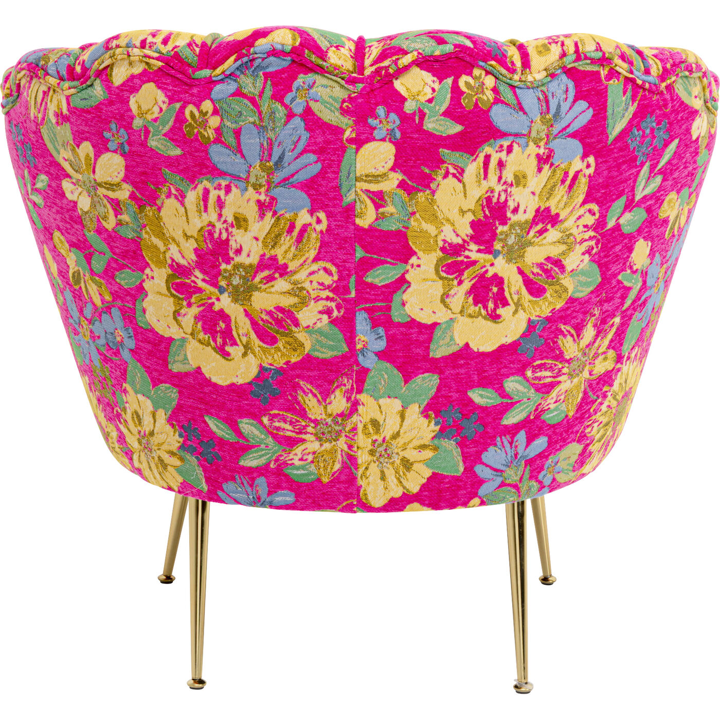 Кресло Water Lily Gold Flower Fever Pink
