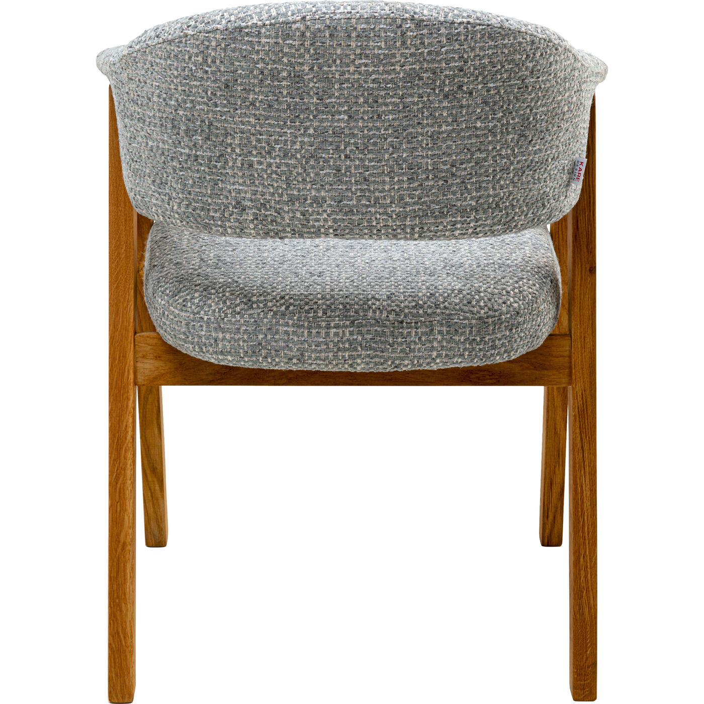 Стул с подлокотниками Jonte Boucle Blue