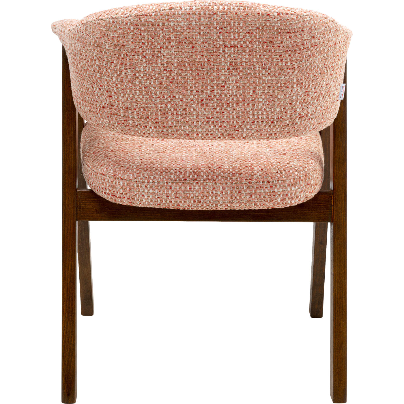 Стул с подлокотниками Jonte Boucle Coral