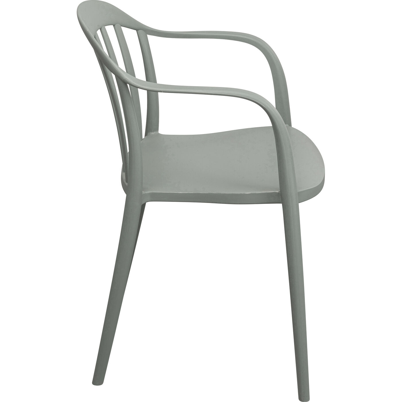 Стул с подлокотниками Flores Grey Green