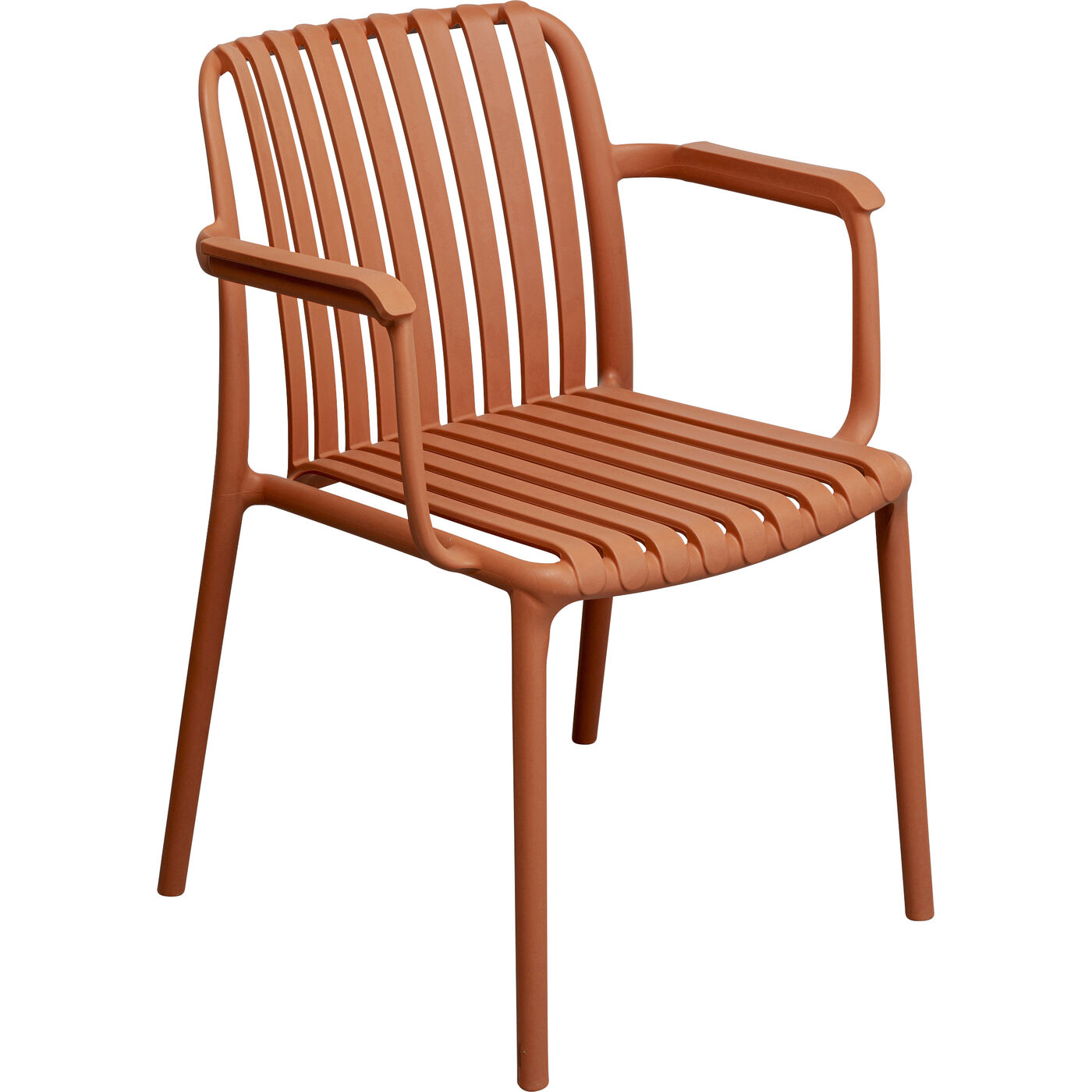 Стул с подлокотниками Porto Santo Terracotta