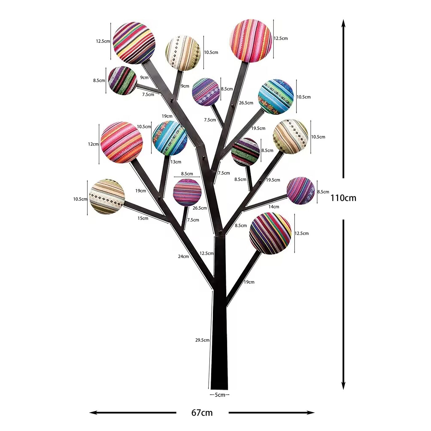 Вешалка Bubble Tree