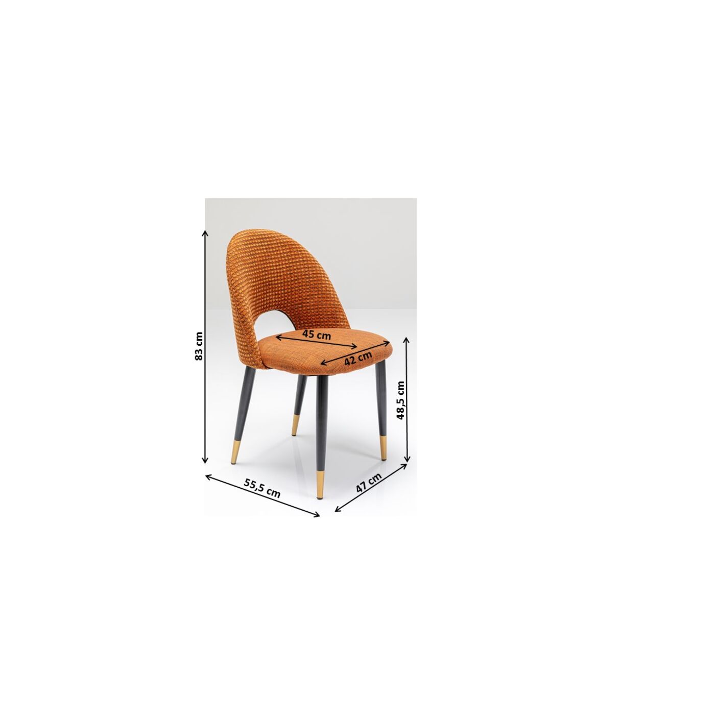Стул Hudson Orange