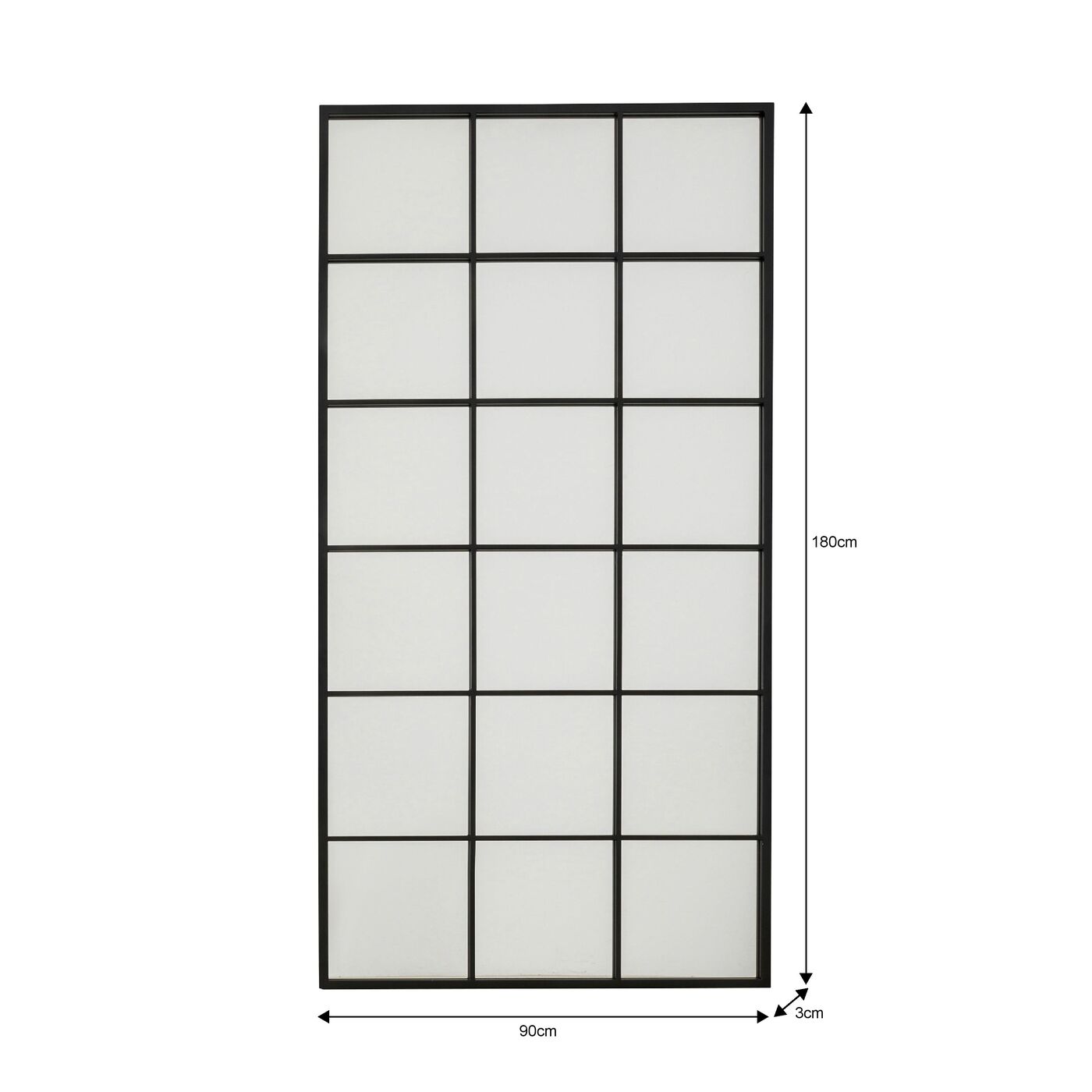 Зеркало настенное Soppalco 90x180 см