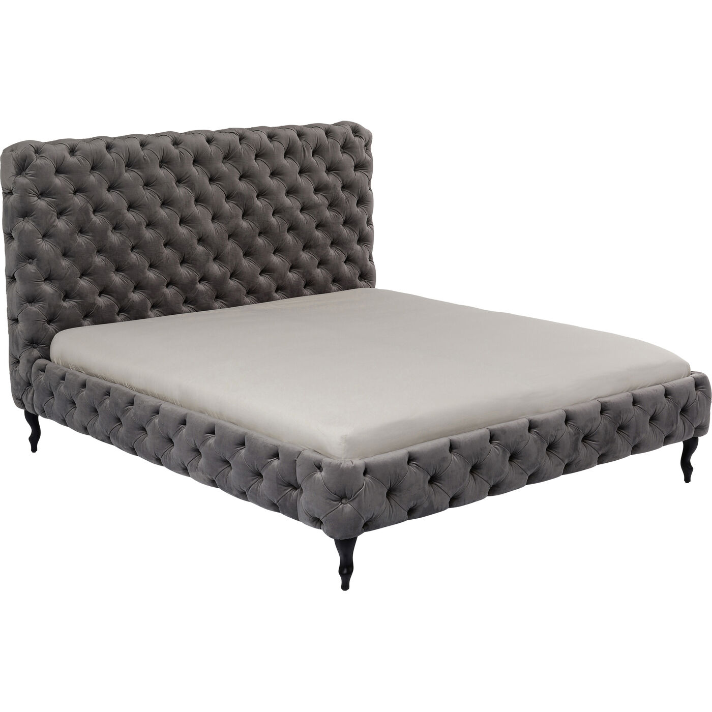Кровать (каркас) Desire Silver Grey High 160x200 см