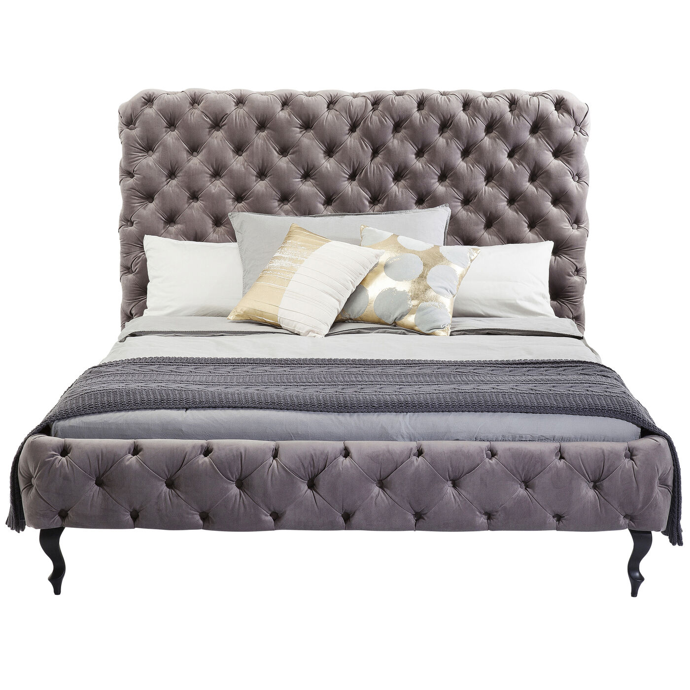Кровать (каркас) Desire Silver Grey High 160x200 см