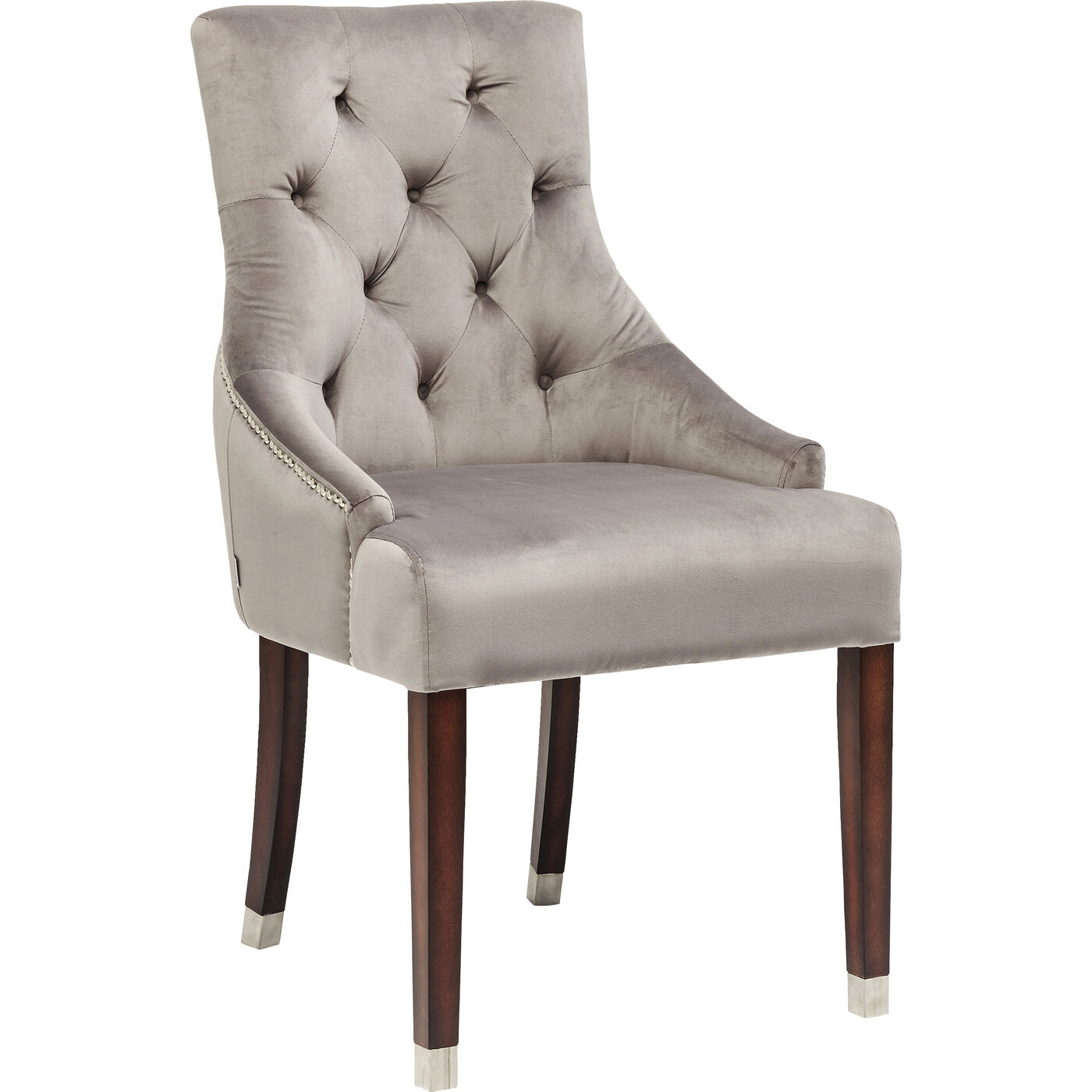 Кресло Prince Velvet Grey