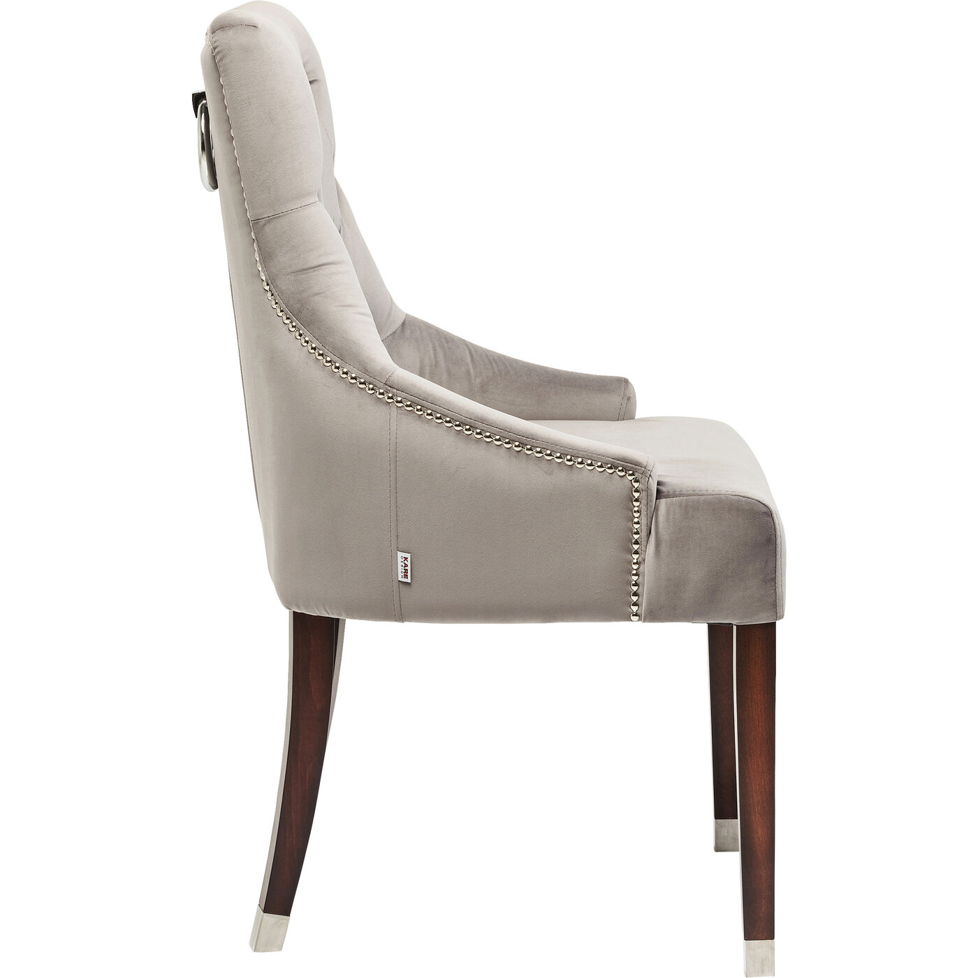 Кресло Prince Velvet Grey