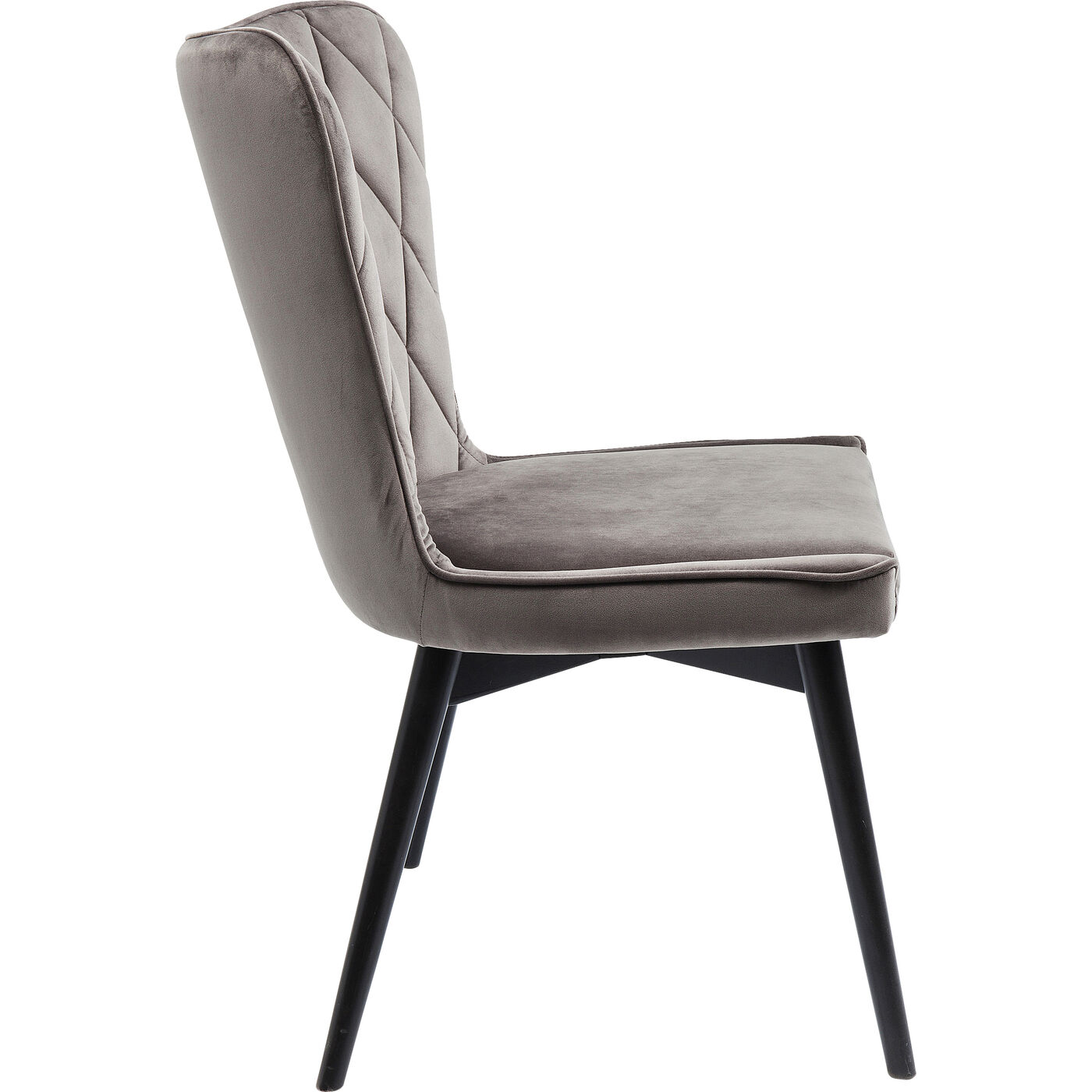 Стул Black Marshall Velvet Grey