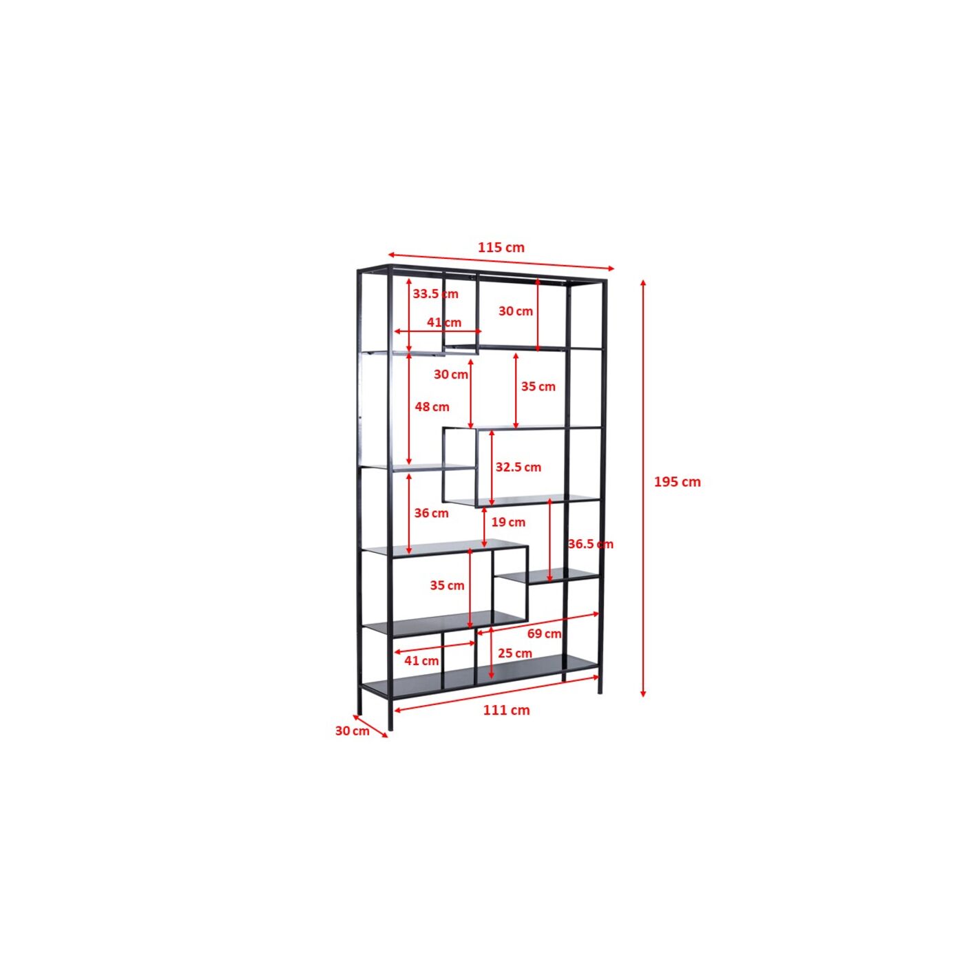 Стеллаж Loft 195 см