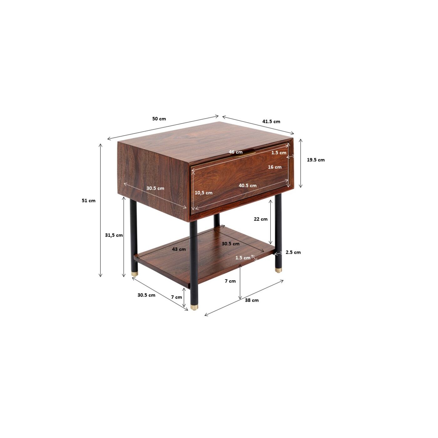 Комод Small Ravello 50x50 см