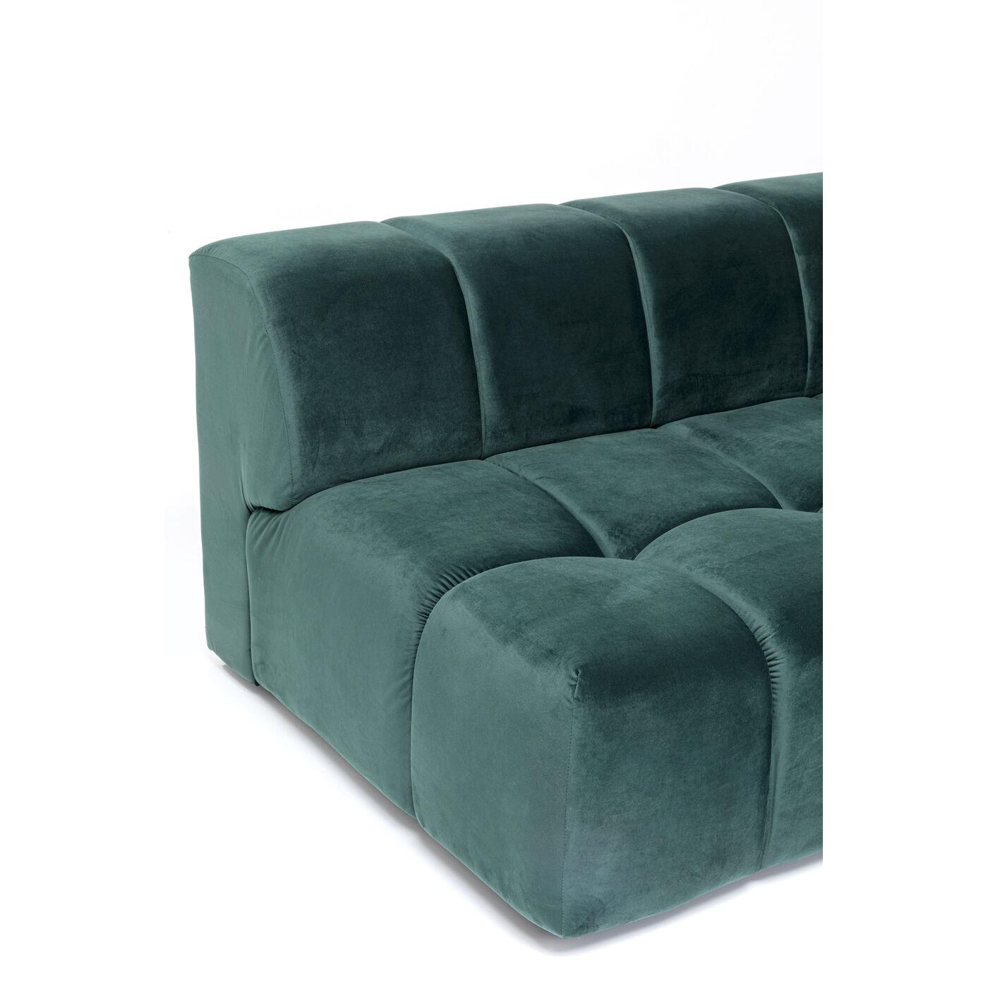 Диван угловой Belami Velvet Dark Green Right 265 см