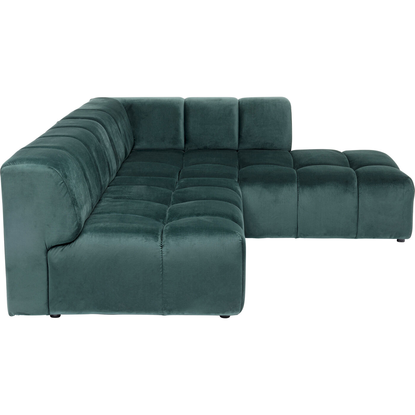 Диван угловой Belami Velvet Dark Green Right 265 см