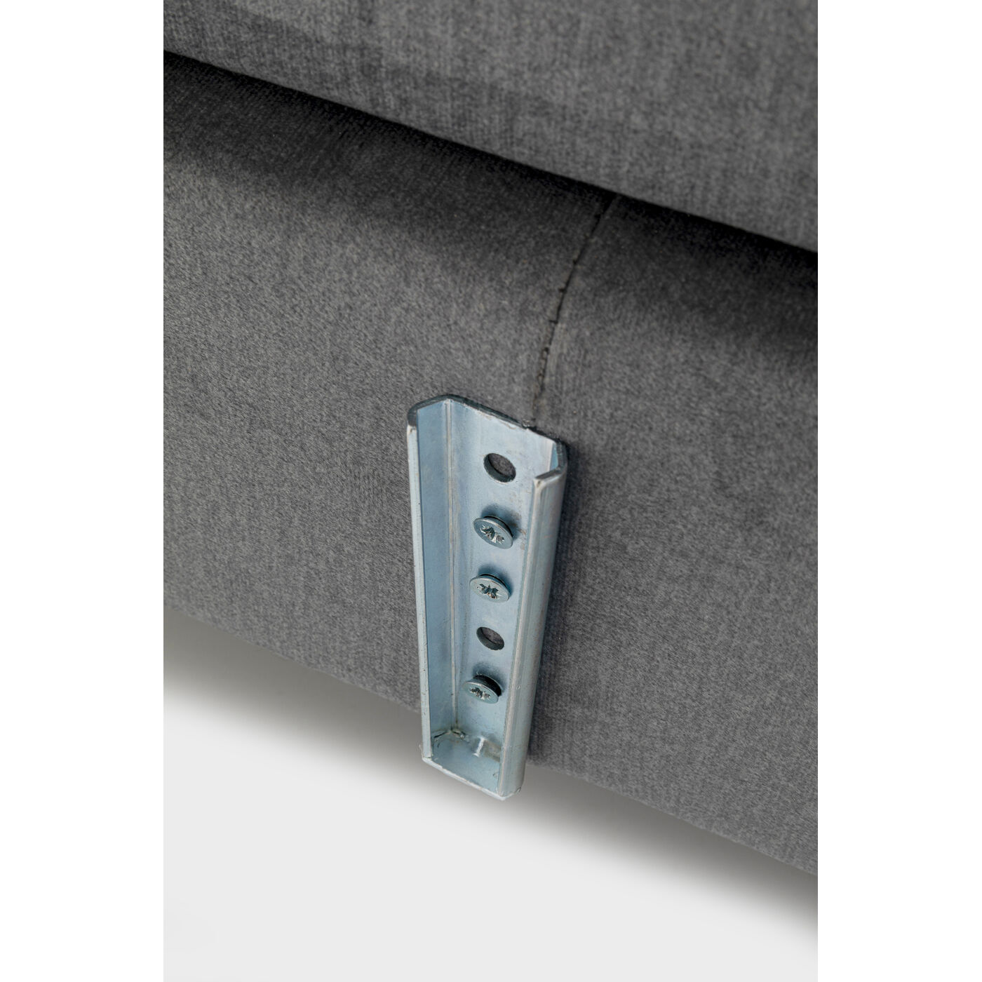 Кровать Boxspring с пружинным матрасом Benito Star Grey 180x200 см