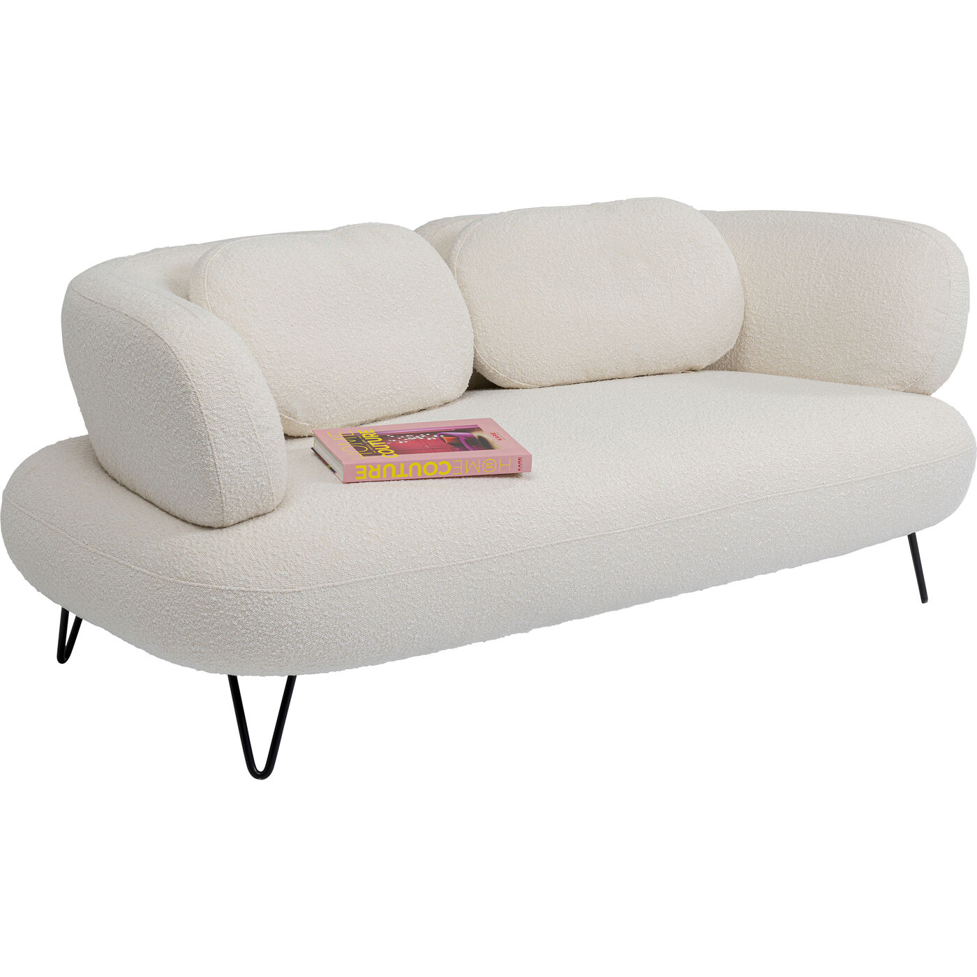 Диван двухместный Peppo 2-Seater White 182 см