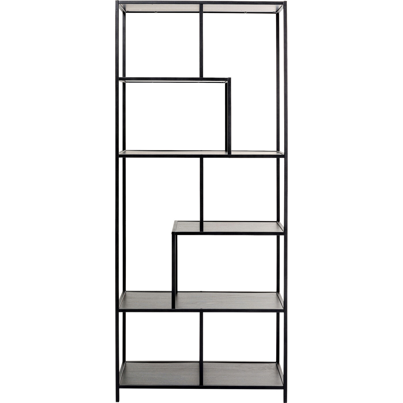 Стеллаж Loftie Black 77x185 см