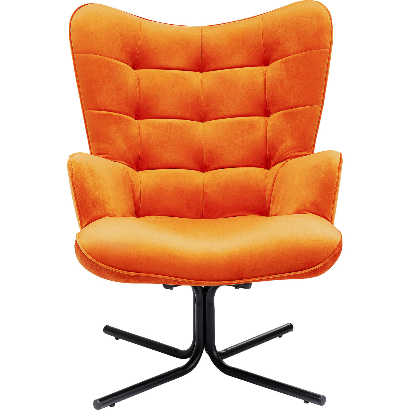 Кресло вращающееся Oscar Velvet Orange