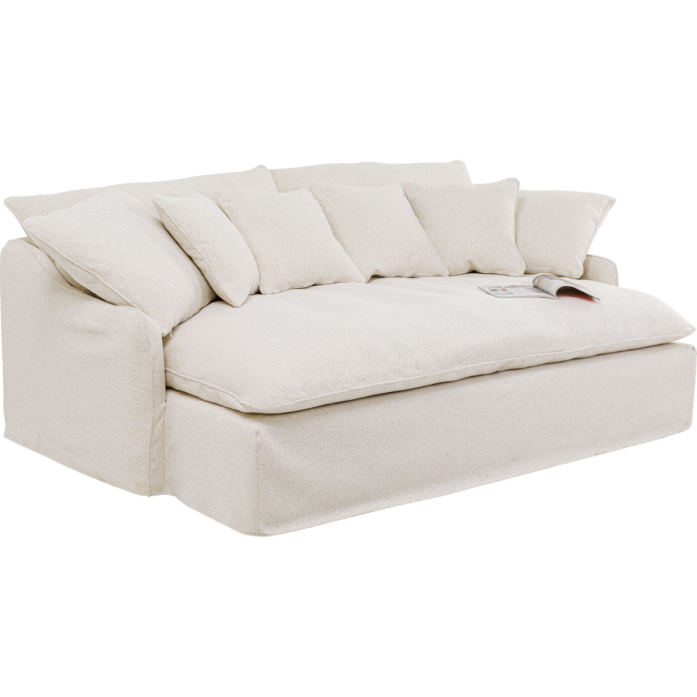 Диван трехместный Boho 3-Seater Cream 230 см