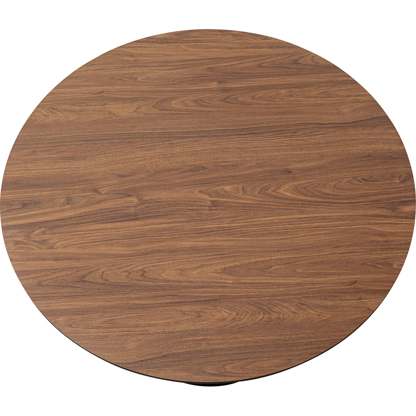 Стол Schickeria Walnut Print Black Ø110 см