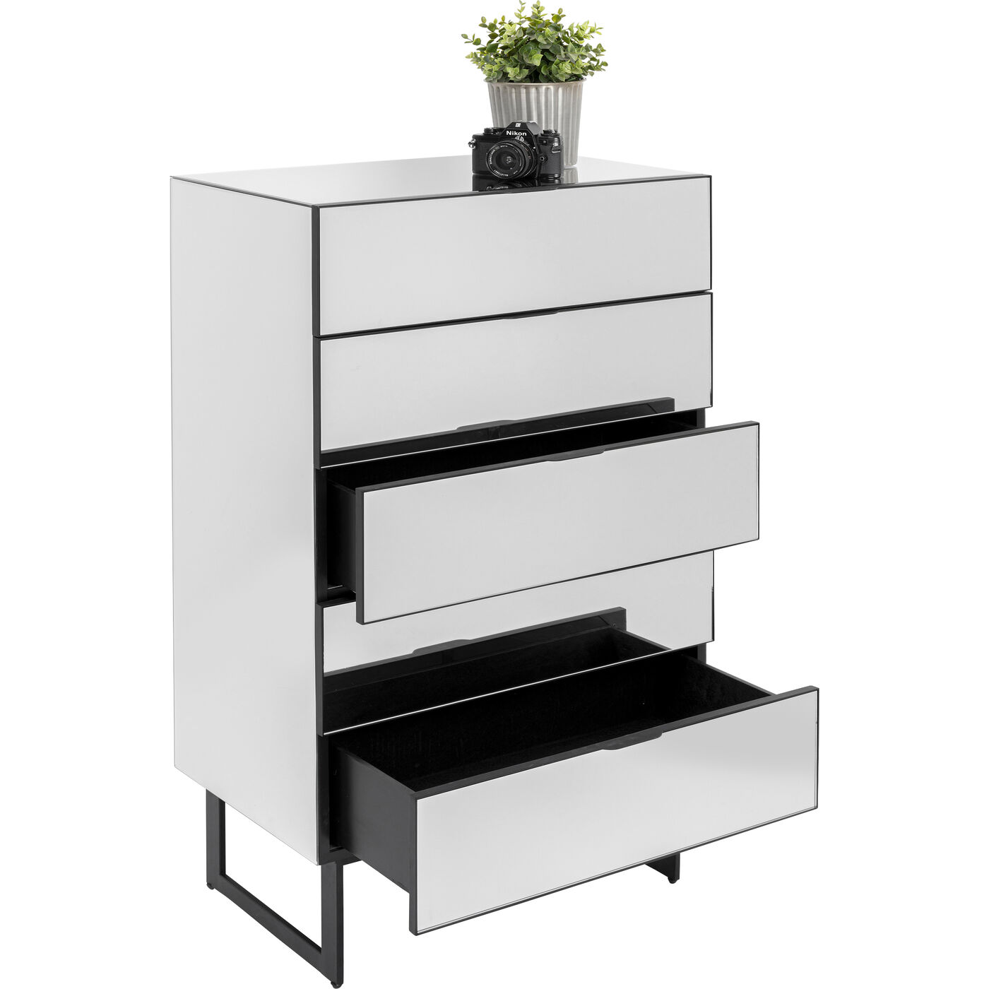 Комод Soran Black 65x114 см