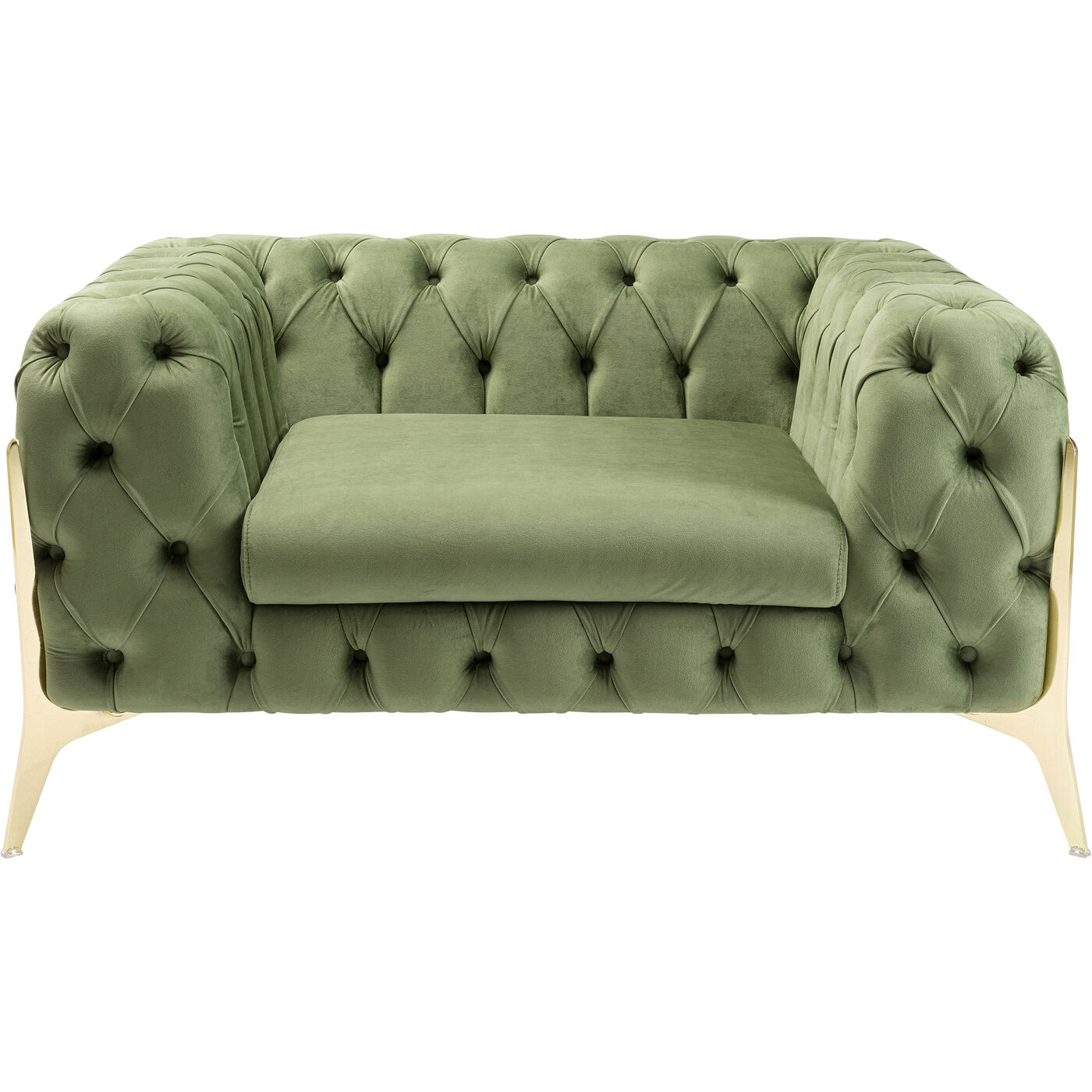 Кресло Bellissima Velvet Green 120 см