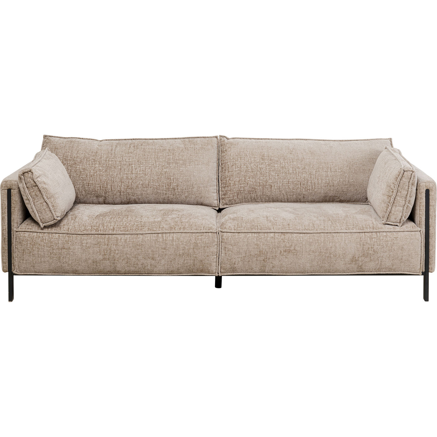 Диван трехместный Victor Fabric Grey 233 см