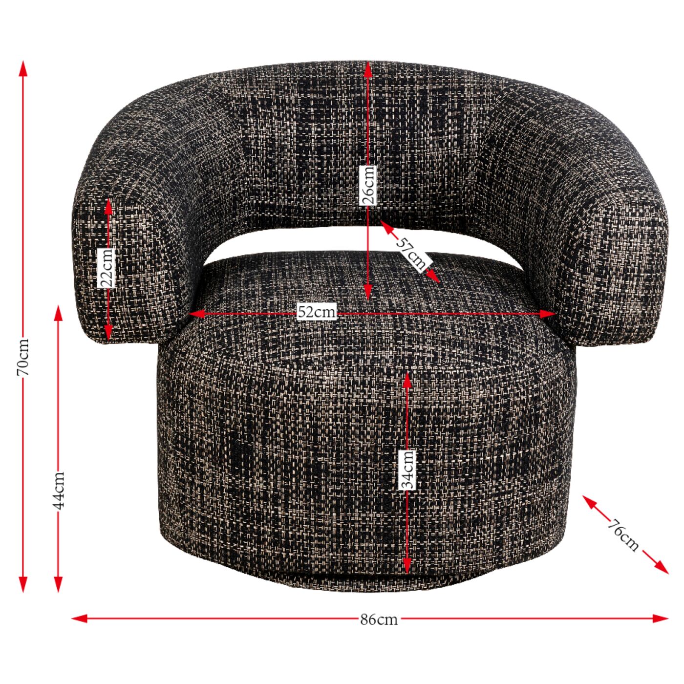 Кресло Bow