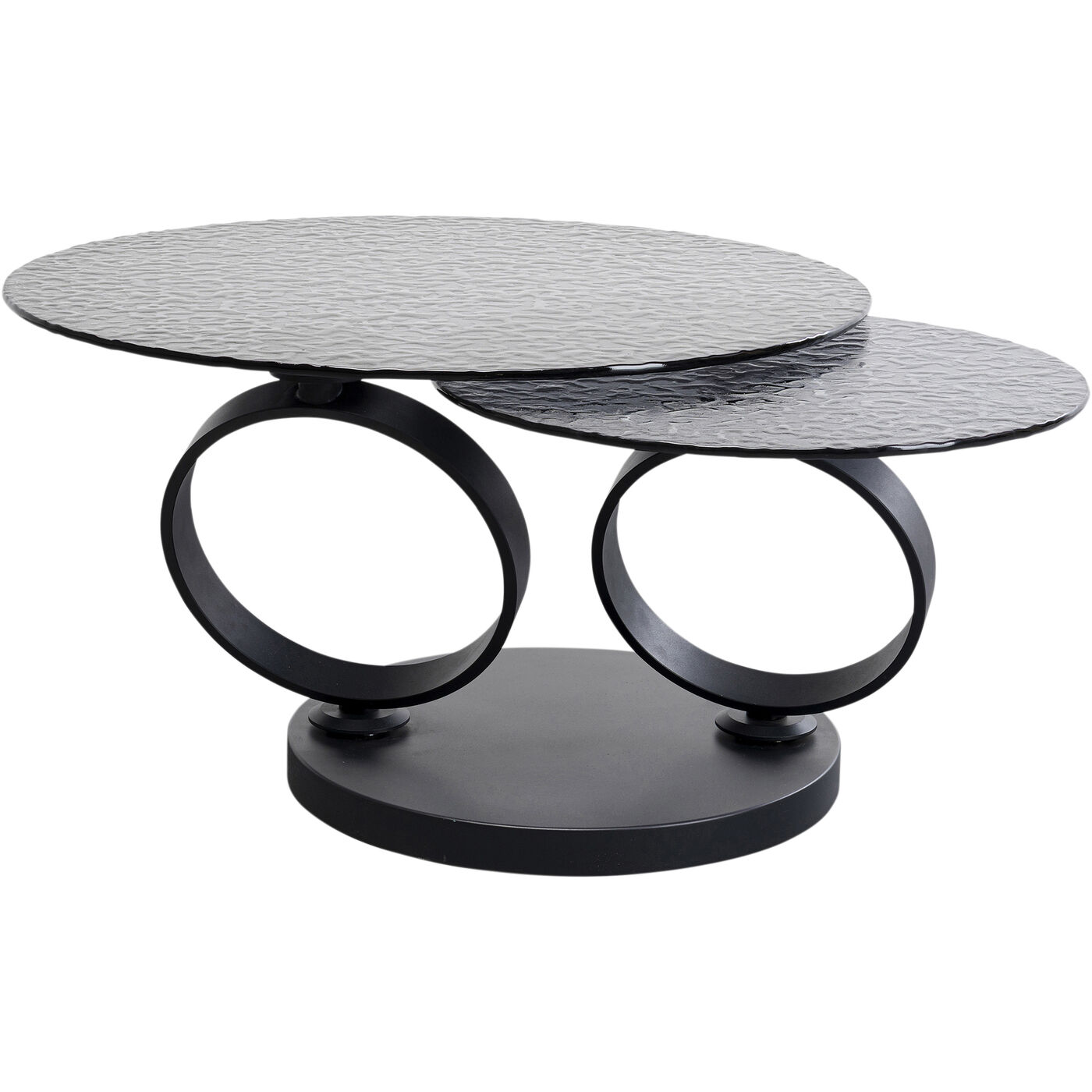 Стол кофейный Beverly Bubble Black 133x80 см