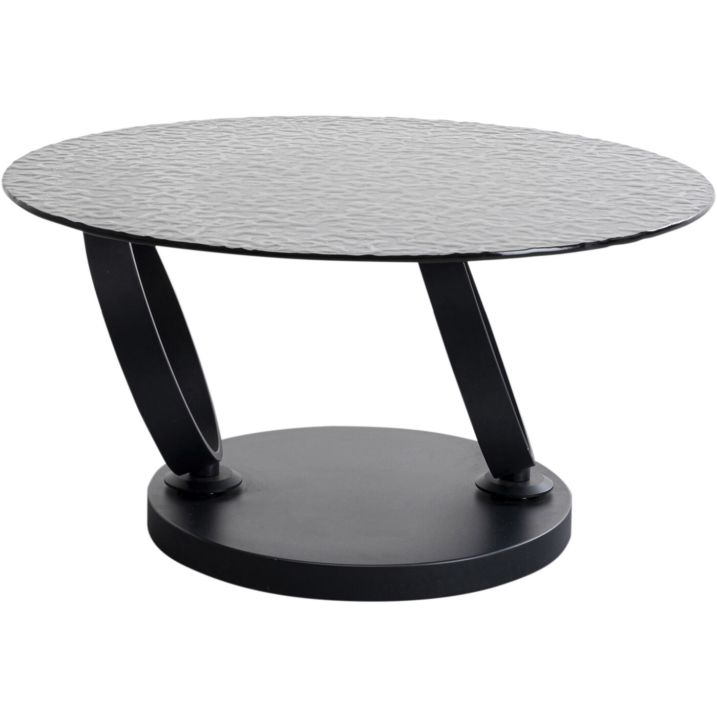 Стол кофейный Beverly Bubble Black 133x80 см