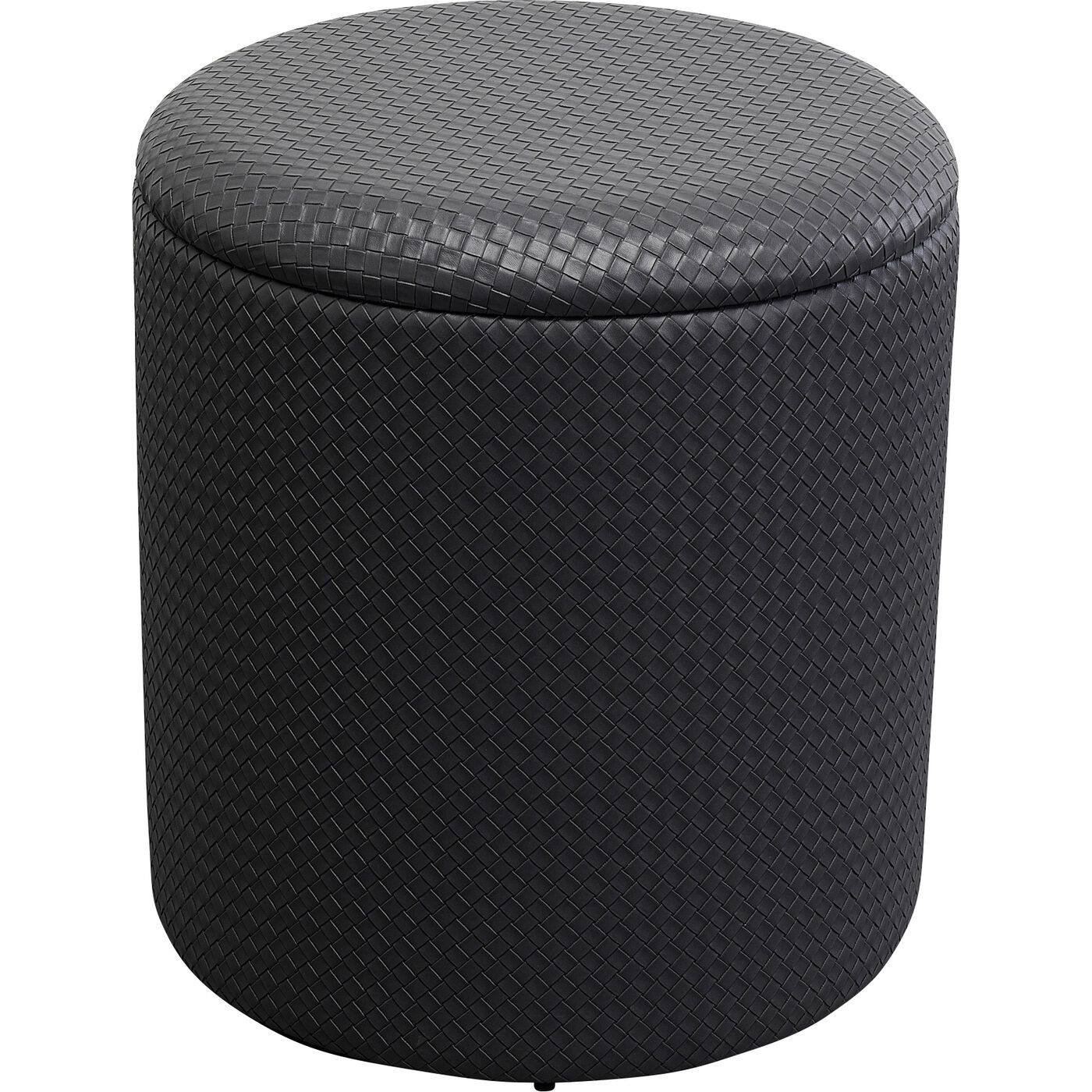 Пуф Venezia Storage Black Ø40 см