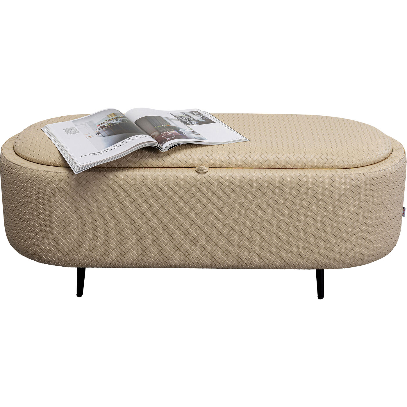 Скамья Venezia Storage Beige 100 см