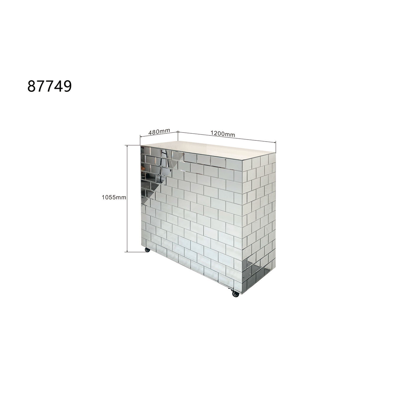 Бар Solea Mirror 120x102 см