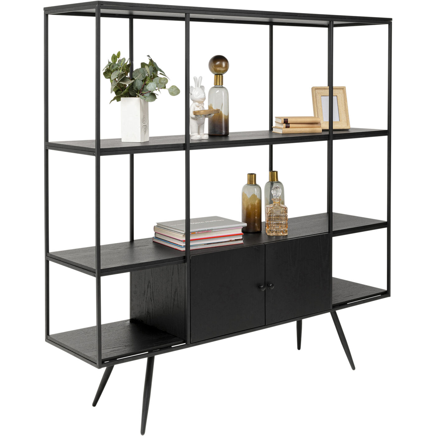 Стеллаж Cosy Sixties Black 180x183 см
