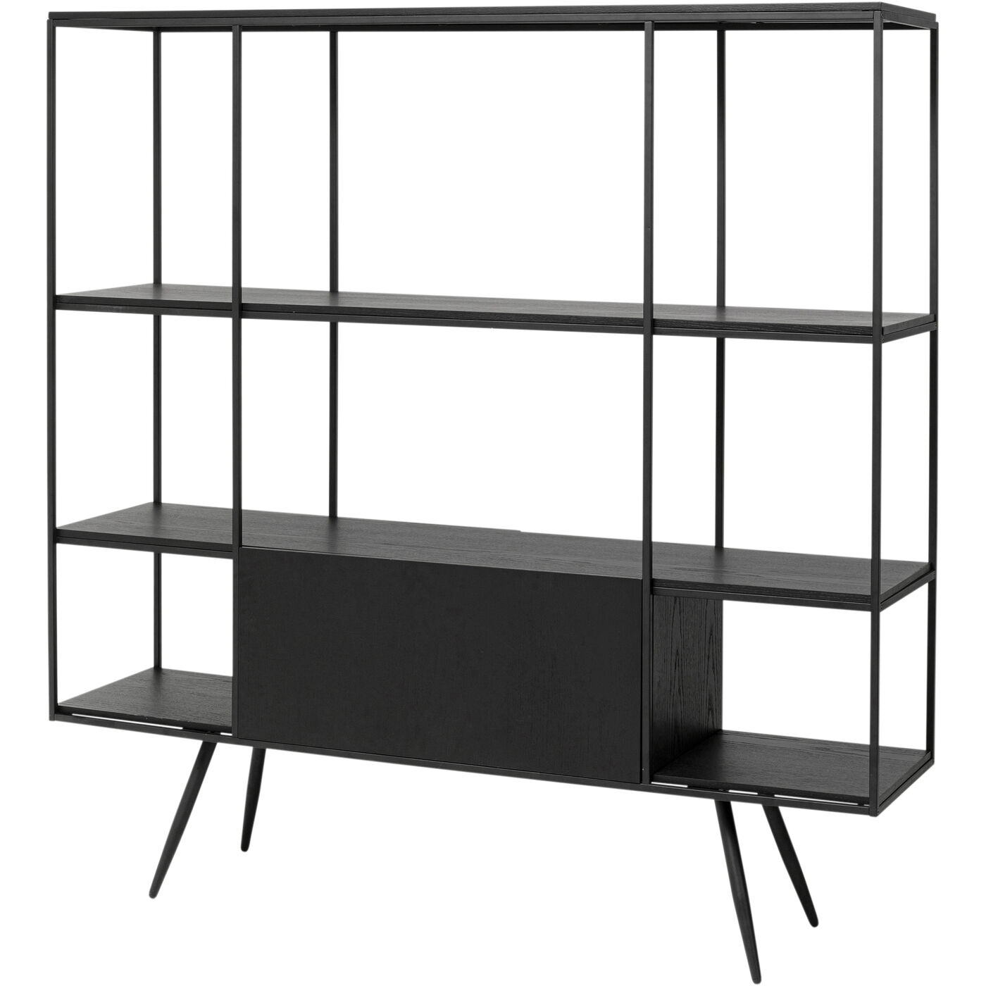 Стеллаж Cosy Sixties Black 180x183 см