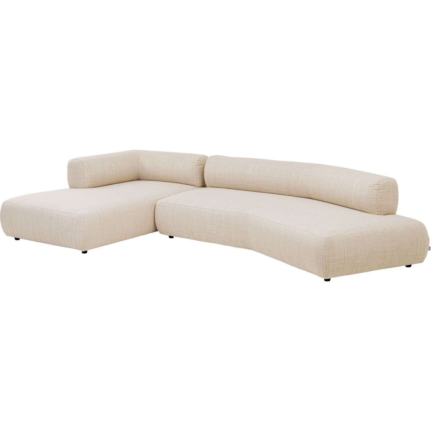 Диван левосторонний угловой Bow Left Cream