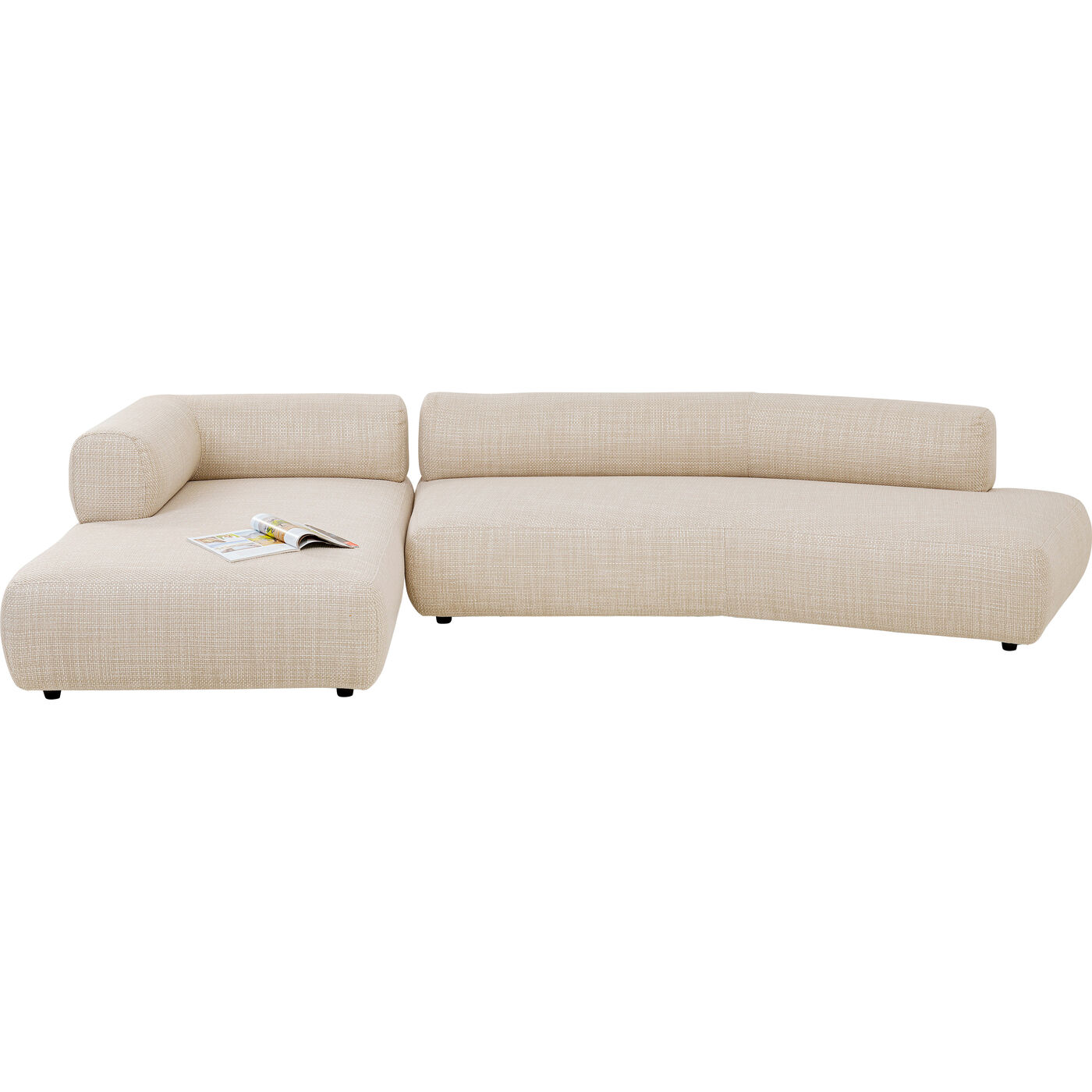 Диван левосторонний угловой Bow Left Cream