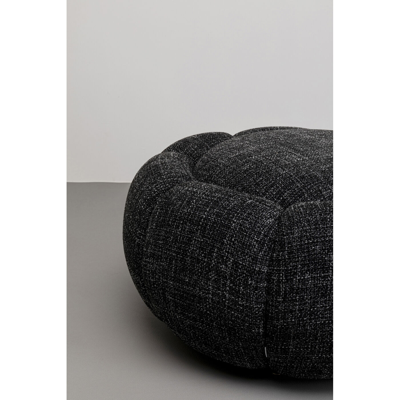 Пуф Peppo Bloom Melange Black Ø72cm