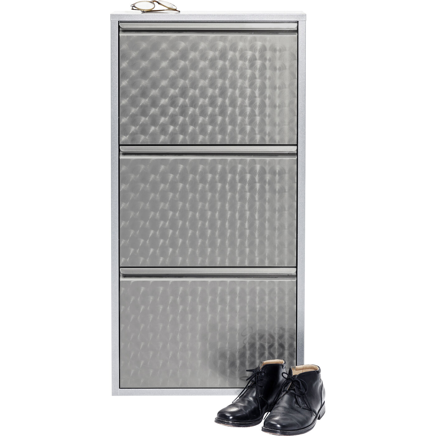 Полка для обуви Caruso 3 Silver brushed