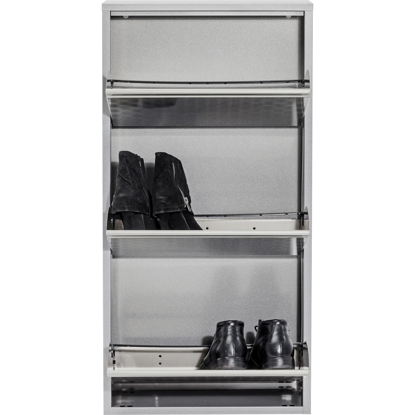 Полка для обуви Caruso 3 Silver brushed